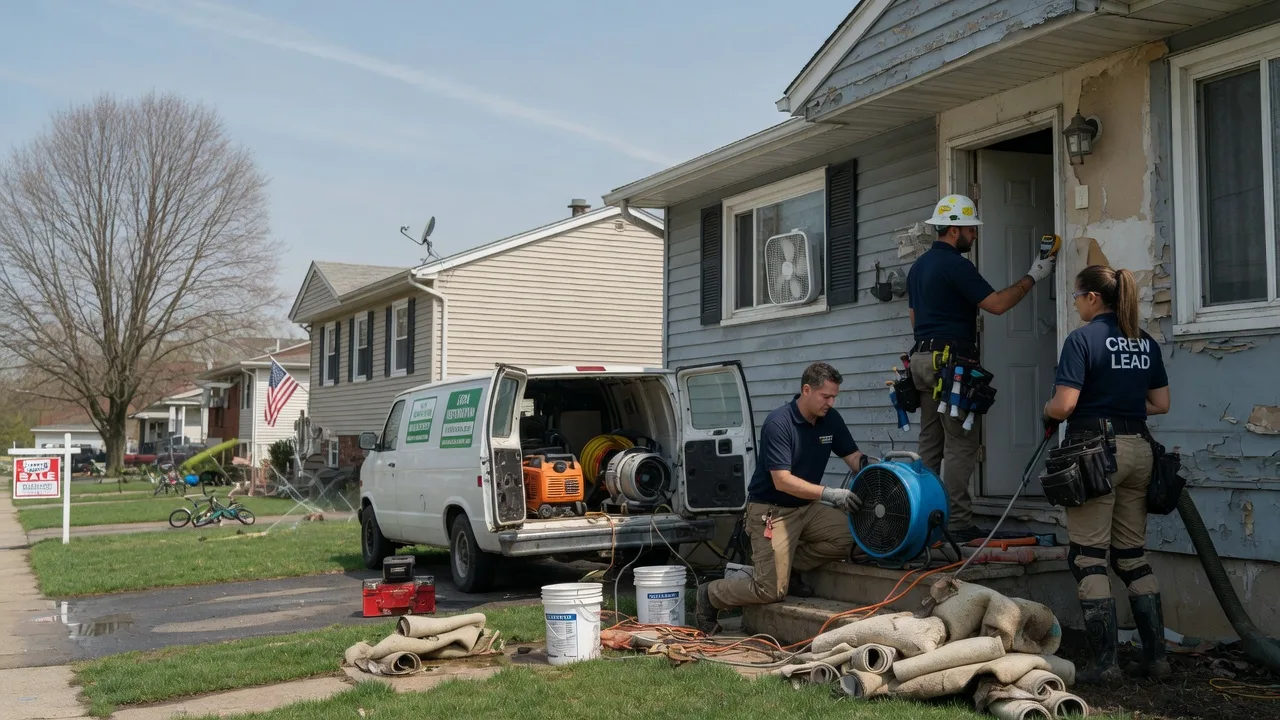 Flood Cleanup in Fort Jennings, OH near me